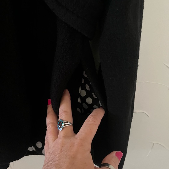 XX1 Forever 21 Black Pea Coat Size Small - Picture 5 of 16